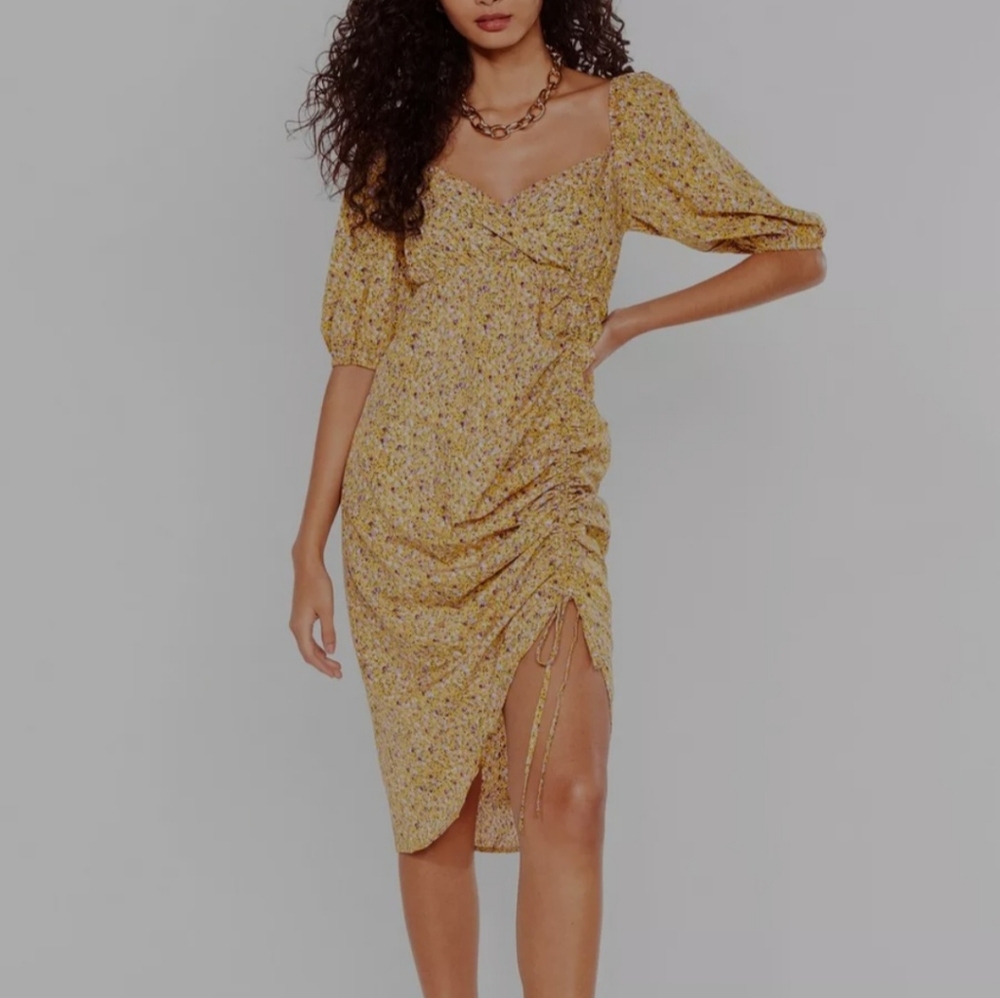 NastyGal Floral Dress
